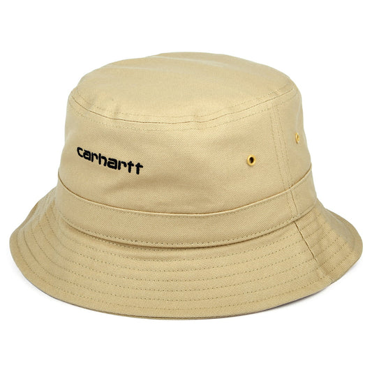 Carhartt WIP Script Fischerhut aus Baumwoll-Canvas - Hellbraun