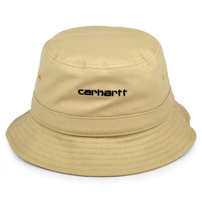 Carhartt WIP Script Fischerhut aus Baumwoll-Canvas - Hellbraun