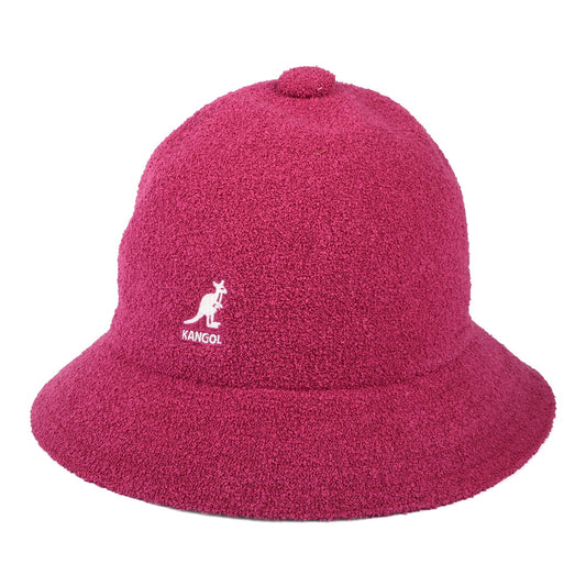 Kangol Bermuda Casual Special Fischerhut - Fuchsie