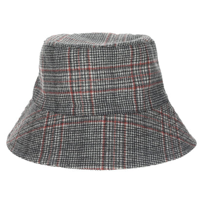 Scala Morelia Fischerhut Kariert - Schwarz-Rot