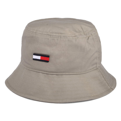 Tommy Hilfiger TJM Flag Fischerhut aus organischer Baumwolle - Sand