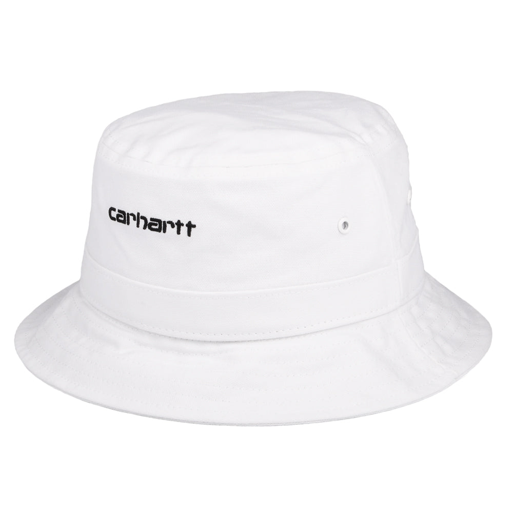 Carhartt WIP Script Fischerhut aus Baumwoll-Canvas - Weiß