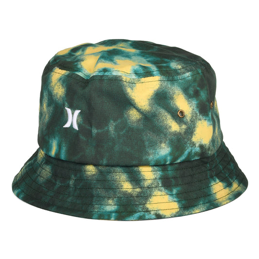 Hurley Small Logo Fischerhut Tie Dye - Fichtengrün