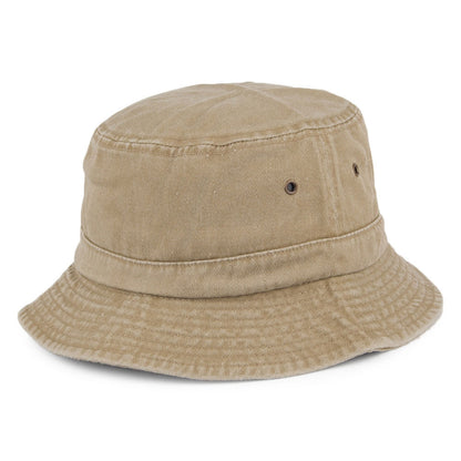 Village Hats Packbarer Fischerhut aus Baumwolle - Khaki