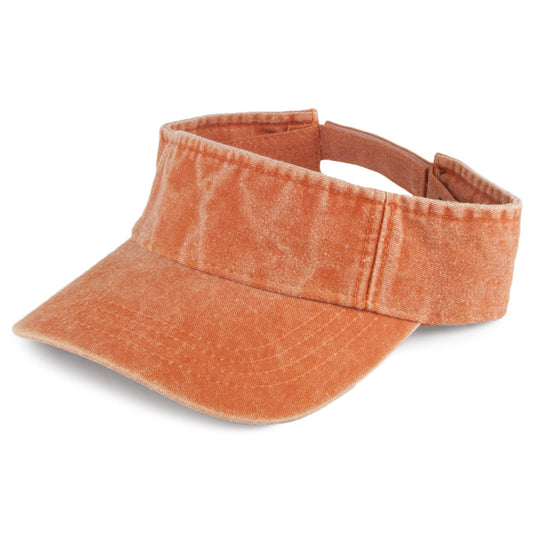 Dorfman Pacific Washed Twill Sonnenschild - Orange