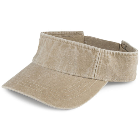 Dorfman Pacific Washed Twill Sonnenschild - Khaki