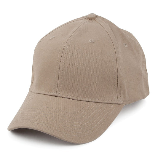 Cap aus Gebürsteter Baumwolle - Khaki