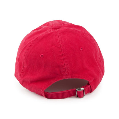 Baseball Cap aus Verwaschener Baumwolle - Rot
