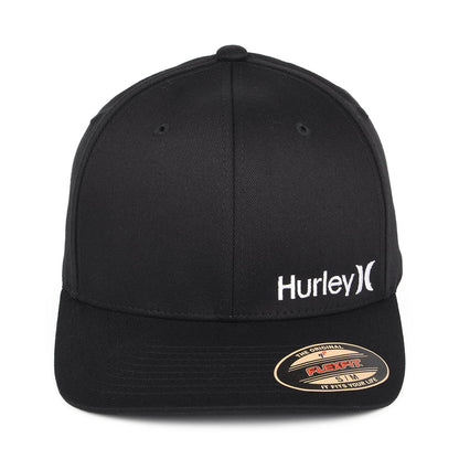 Hurley Corp Baseball Cap Flexfit - Schwarz