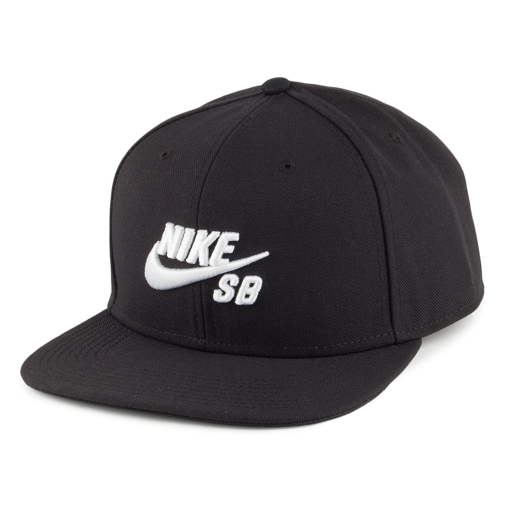 Nike SB Icon Pro Snapback Cap - Schwarz
