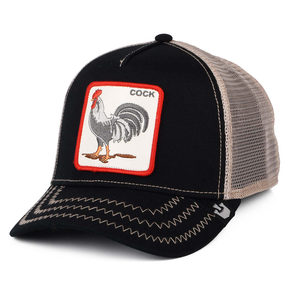 Goorin Bros. Cock Trucker Cap - Schwarz