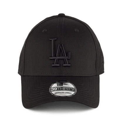New Era 39THIRTY L.A. Dodgers Baseball Cap - Black Base - Schwarz