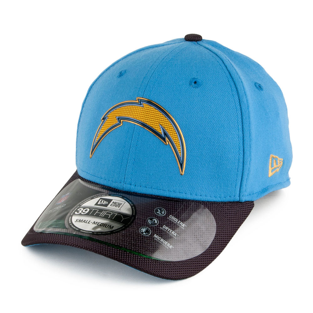 New Era 39THIRTY Los Angeles Chargers Baseball Cap - NFL Gold Collection - Blau-Grau
