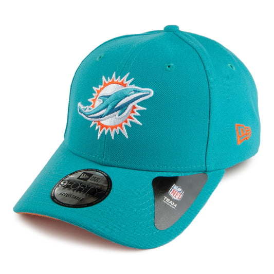 New Era 9FORTY Miami Dolphins Baseball Cap - The League - Petrol