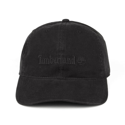 Timberland Embroidered Logo Baseball Cap - Schwarz