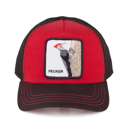 Goorin Bros. Pecker Trucker Cap - Rot-Schwarz