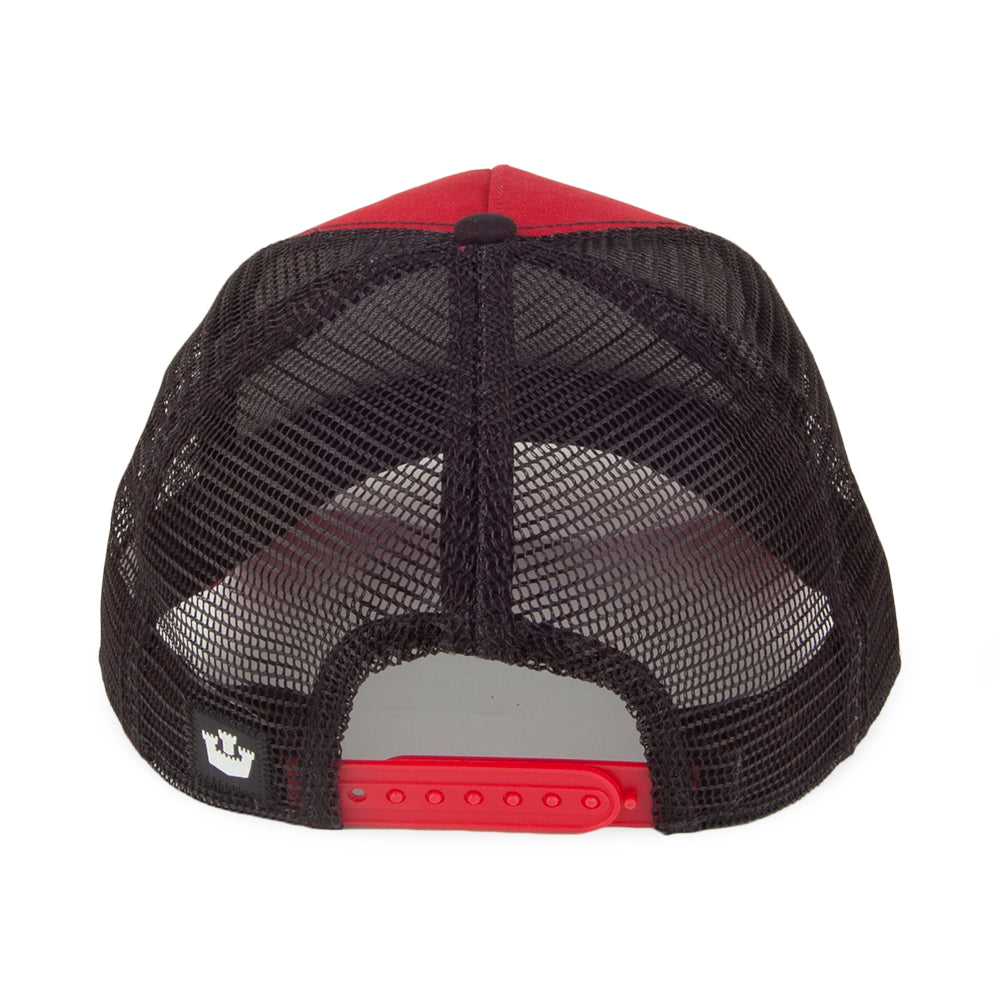 Goorin Bros. Pecker Trucker Cap - Rot-Schwarz