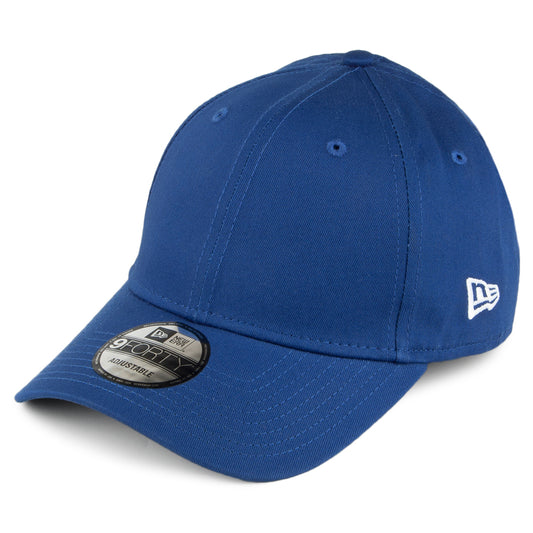 New Era 9FORTY Blank Baseball Cap - Flag Collection - Blau
