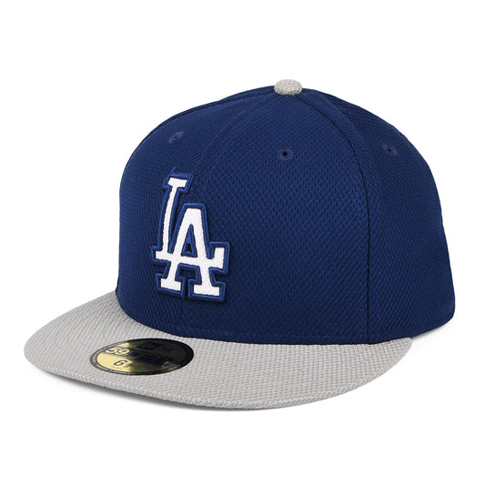 New Era 59FIFTY L.A. Dodgers Baseball Cap - Diamond Era - Blau-Grau