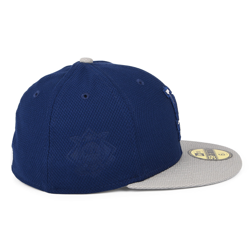 New Era 59FIFTY L.A. Dodgers Baseball Cap - Diamond Era - Blau-Grau