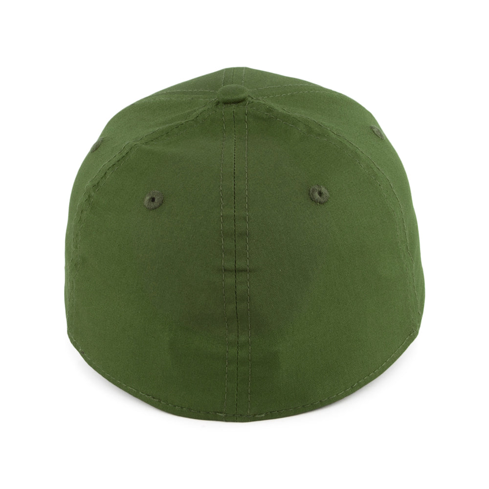 New Era 39THIRTY New York Yankees Baseball Cap - MLB League Essential II - Olivgrün-Weiß