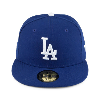 New Era 59FIFTY L.A. Dodgers Baseball Cap - MLB On Field AC Perf - Blau