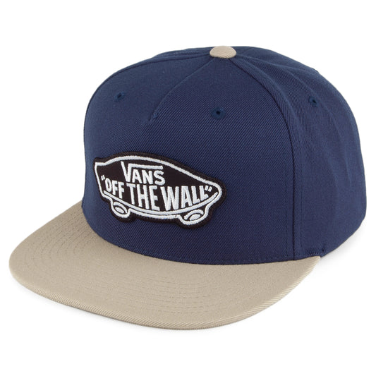 Vans Classic Patch Snapback Cap - Marineblau-Beige