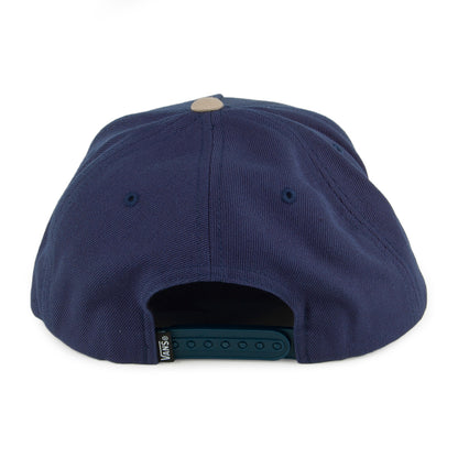 Vans Classic Patch Snapback Cap - Marineblau-Beige
