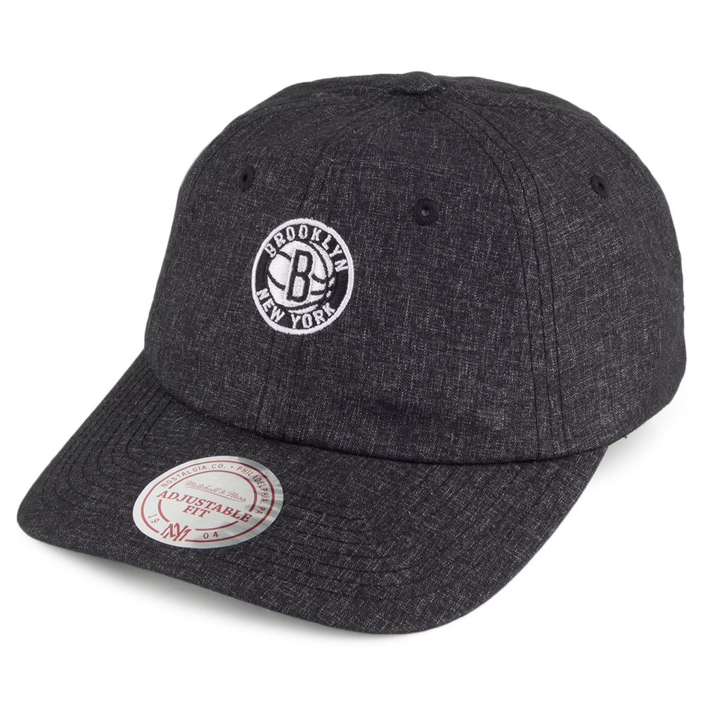 Mitchell & Ness Brooklyn Nets Cap - Melange - Anthrazit