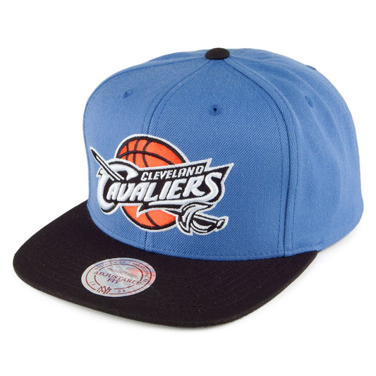 Mitchell & Ness Cleveland Cavaliers Snapback Cap - Blau-Schwarz