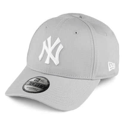 New Era 9FORTY New York Yankees Baseball Cap - MLB League Basic - Grau