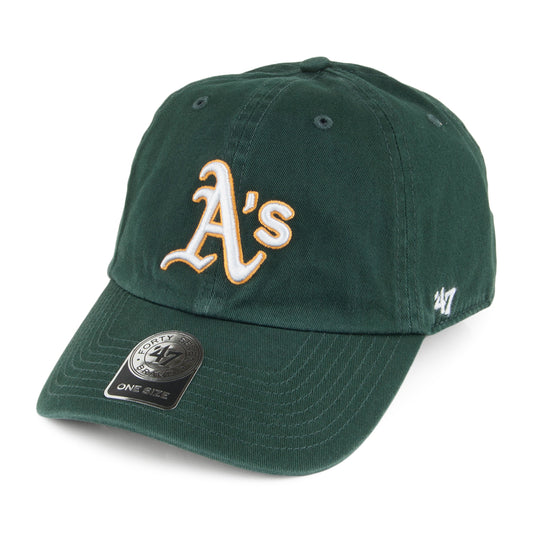 47 Brand Oakland Athletics Clean Up Baseball Cap - Dunkelgrün