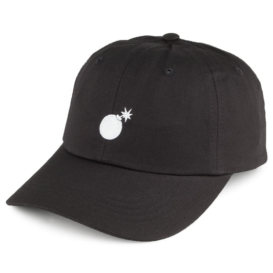 The Hundreds Solid Bomb Strapback Cap - Schwarz-Weiß