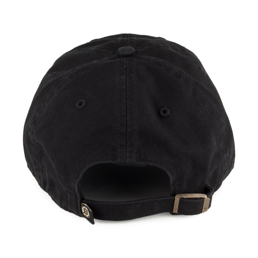 47 Brand Boston Bruins Clean Up Cap - Schwarz