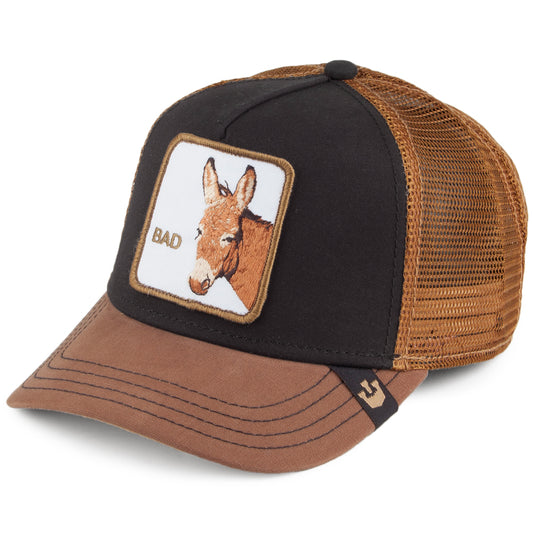 Goorin Bros. Bad Ass Trucker Cap - Schwarz-Braun