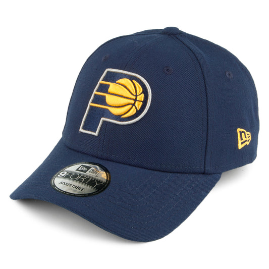 New Era 9FORTY Indiana Pacers Baseball Cap - NBA The League - Marineblau