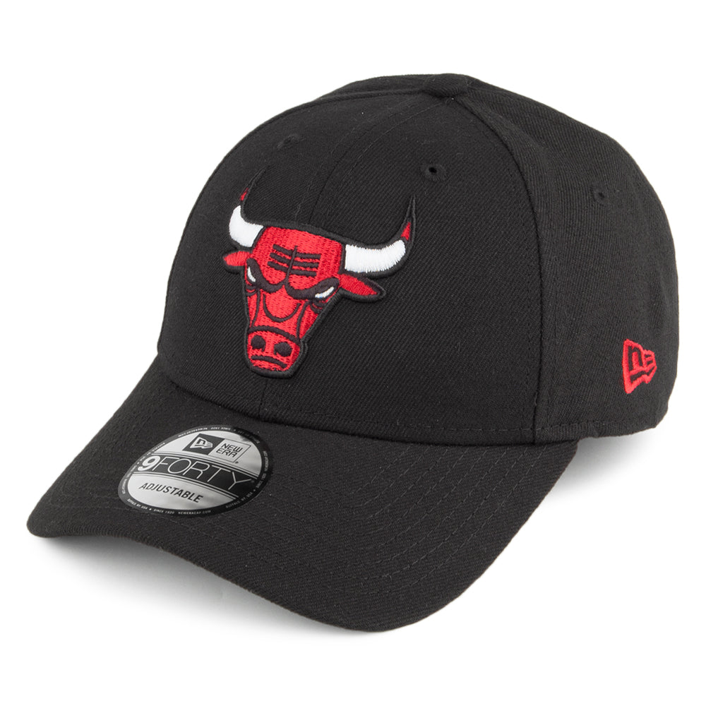 New Era 9FORTY Chicago Bulls Baseball Cap - NBA The League - Schwarz