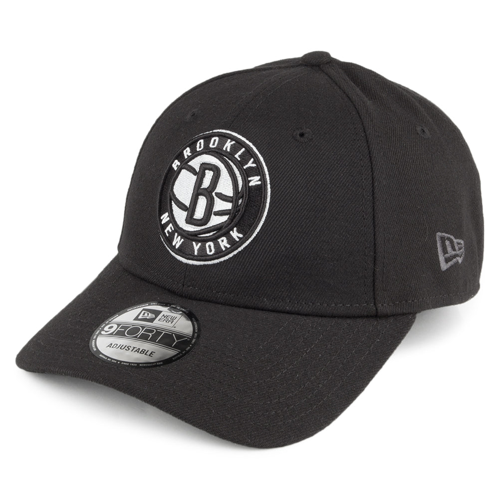 New Era 9FORTY Brooklyn Nets Baseball Cap - NBA The League - Schwarz