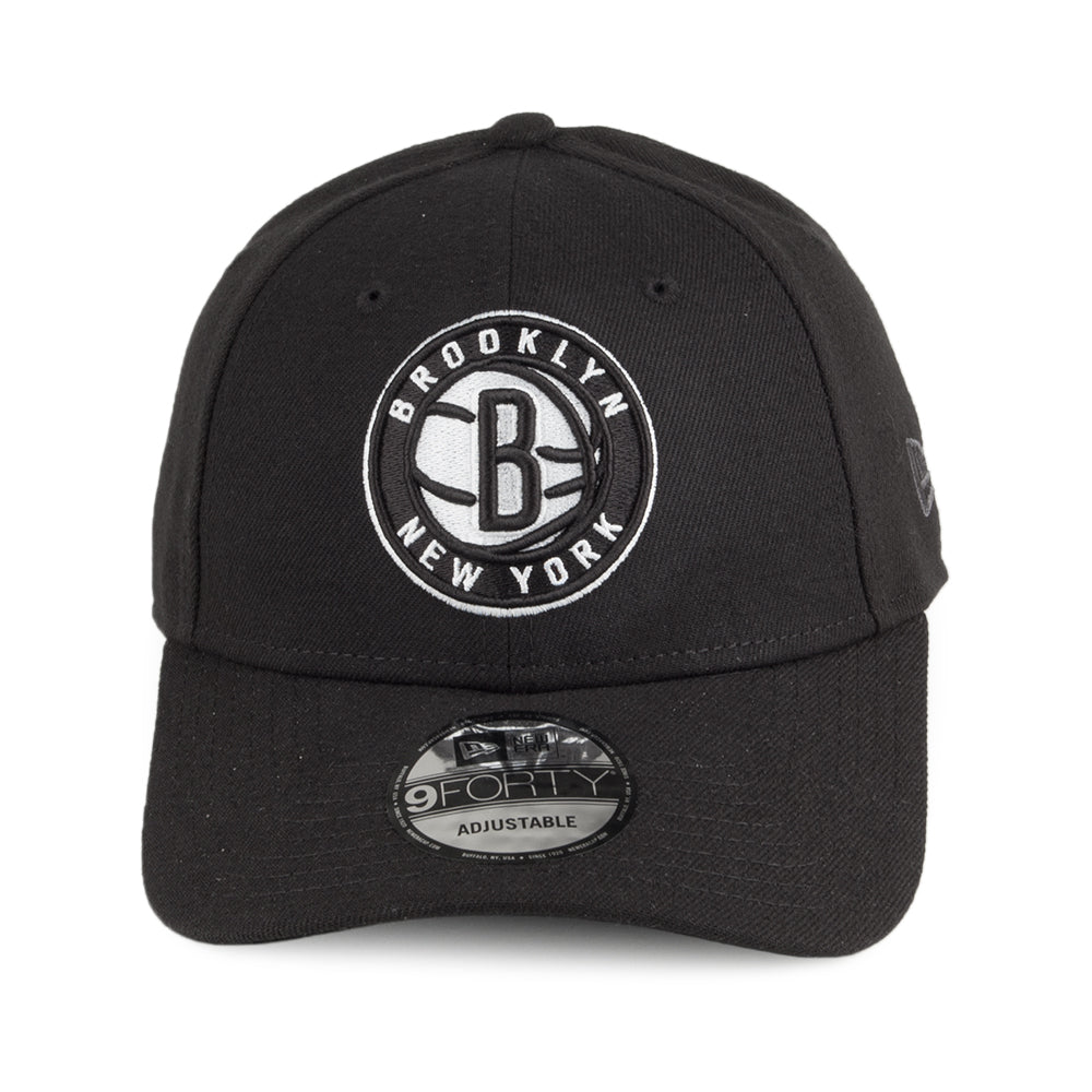 New Era 9FORTY Brooklyn Nets Baseball Cap - NBA The League - Schwarz