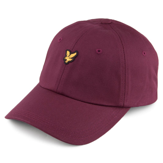 Lyle & Scott Vintage Baseball Cap - Weinrot
