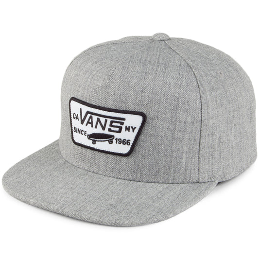 Vans Full Patch Snapback Cap - Grau meliert
