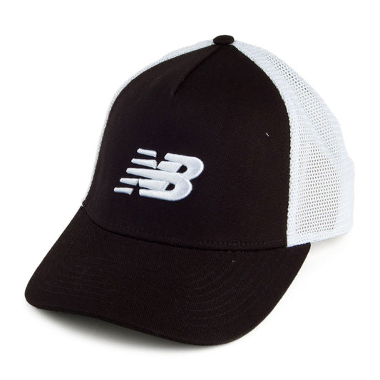 New Balance Lifestyle Trucker Cap - Schwarz-Weiß
