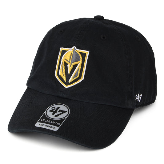 47 Brand Vegas Golden Knights Baseball Cap - NHL Clean Up - Schwarz