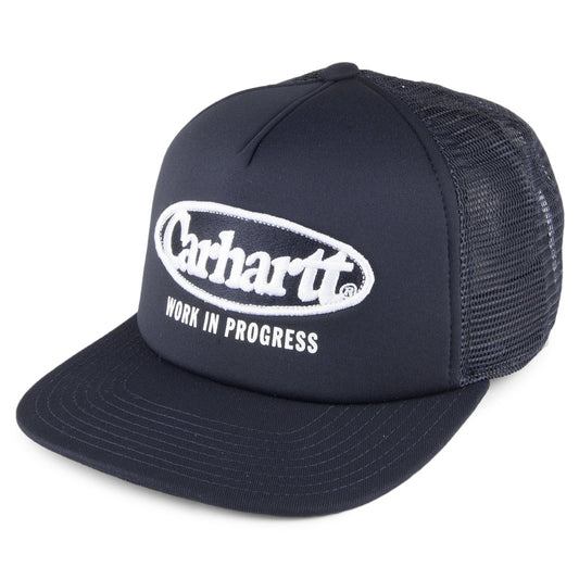 Carhartt WIP Oval Trucker Cap - Marineblau