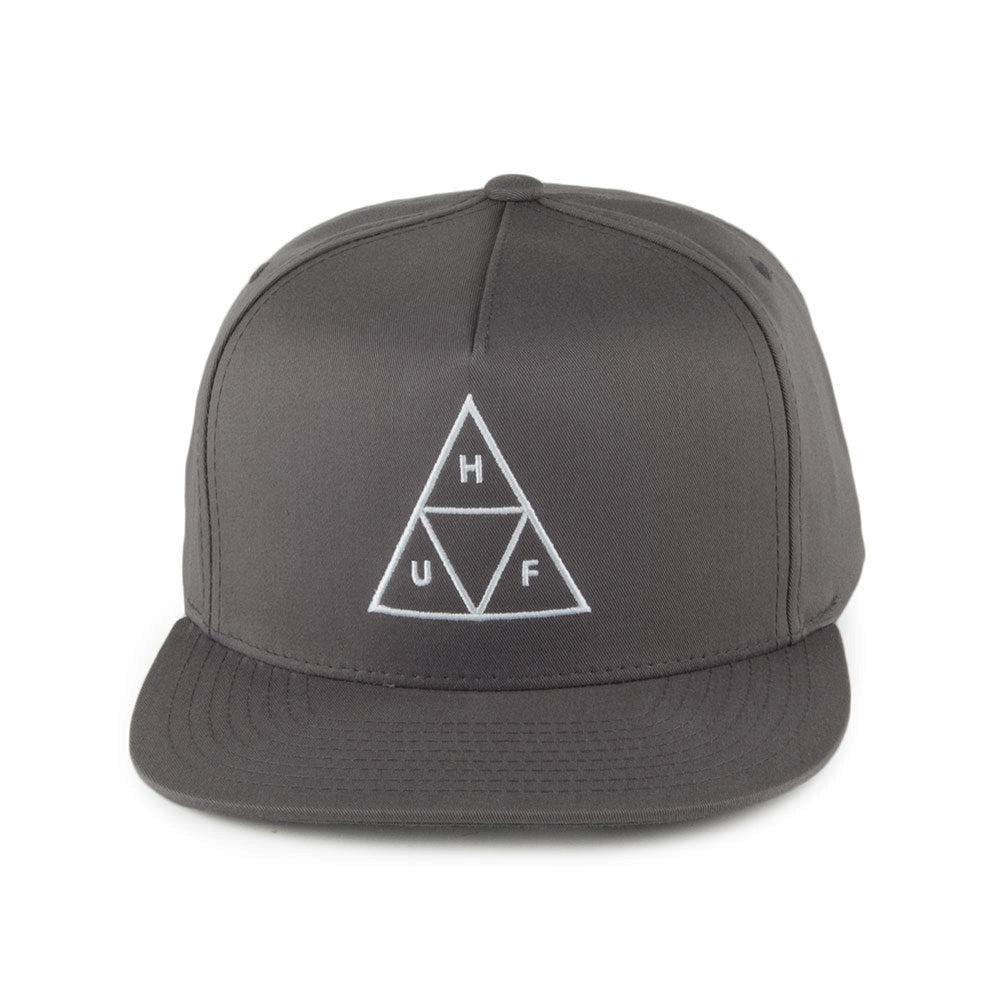 HUF Triple Triangle Snapback Cap - Anthrazit