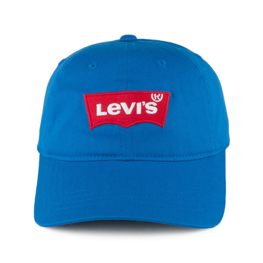 Levi's Big Batwing Baseball Cap - Königsblau mit leerem Etikett