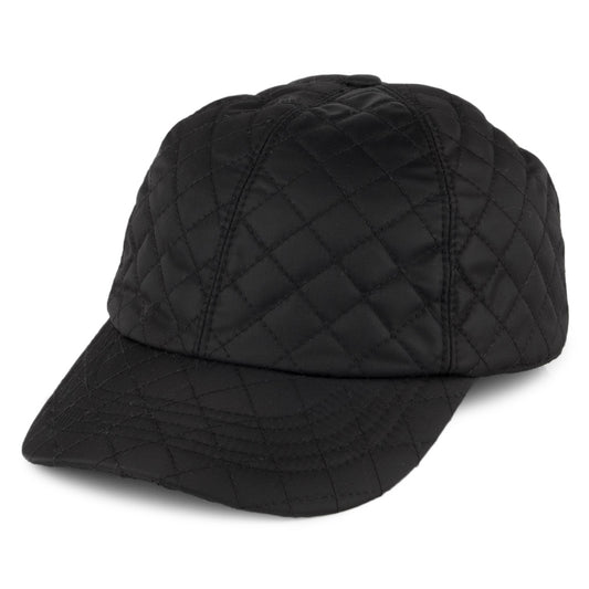Betmar Classic Gesteppte Regen Baseball Cap - Schwarz