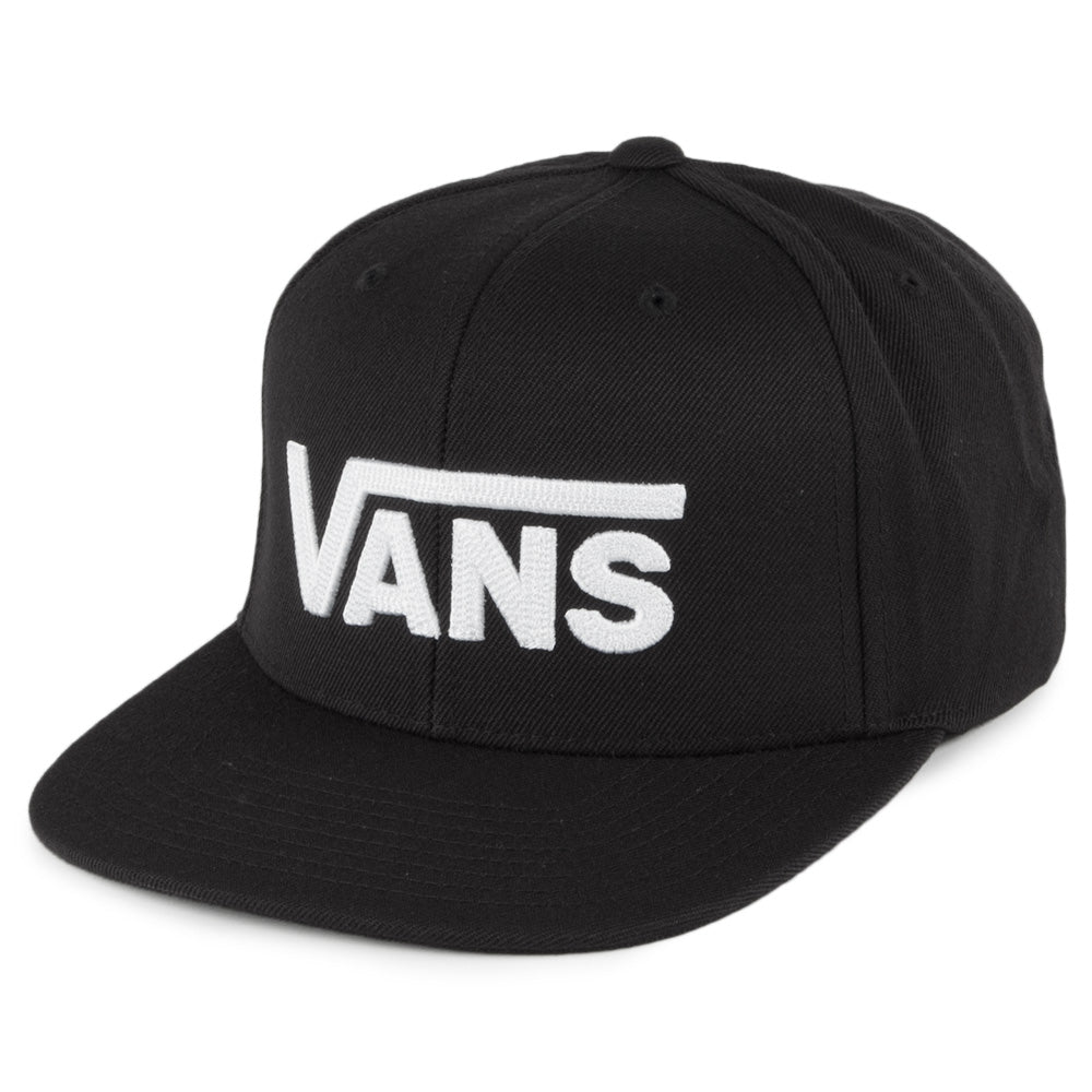 Vans Drop V II Snapback Cap - Schwarz-Weiß