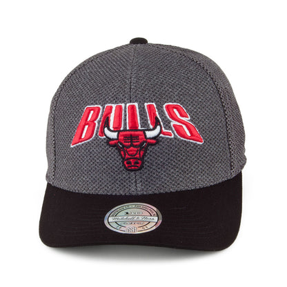 Mitchell & Ness Chicago Bulls Snapback Cap - Flashback 110 - Grau-Schwarz