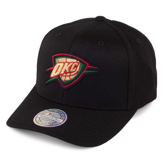 Mitchell & Ness Oklahoma City Thunder Snapback Cap - Luxe 110 - Schwarz